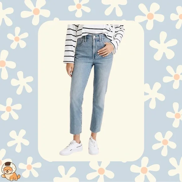 Madewell The Perfect Vintage Jean in Ellicott Wash, Sz 26 - Picture 4 of 15